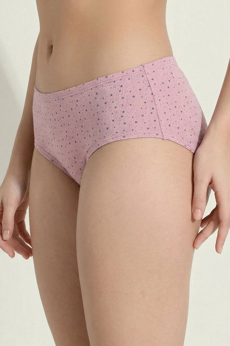 Zivame Regular Rise Full Coverage Hipster Panty (Pack of 3) - Multicolor — image 4